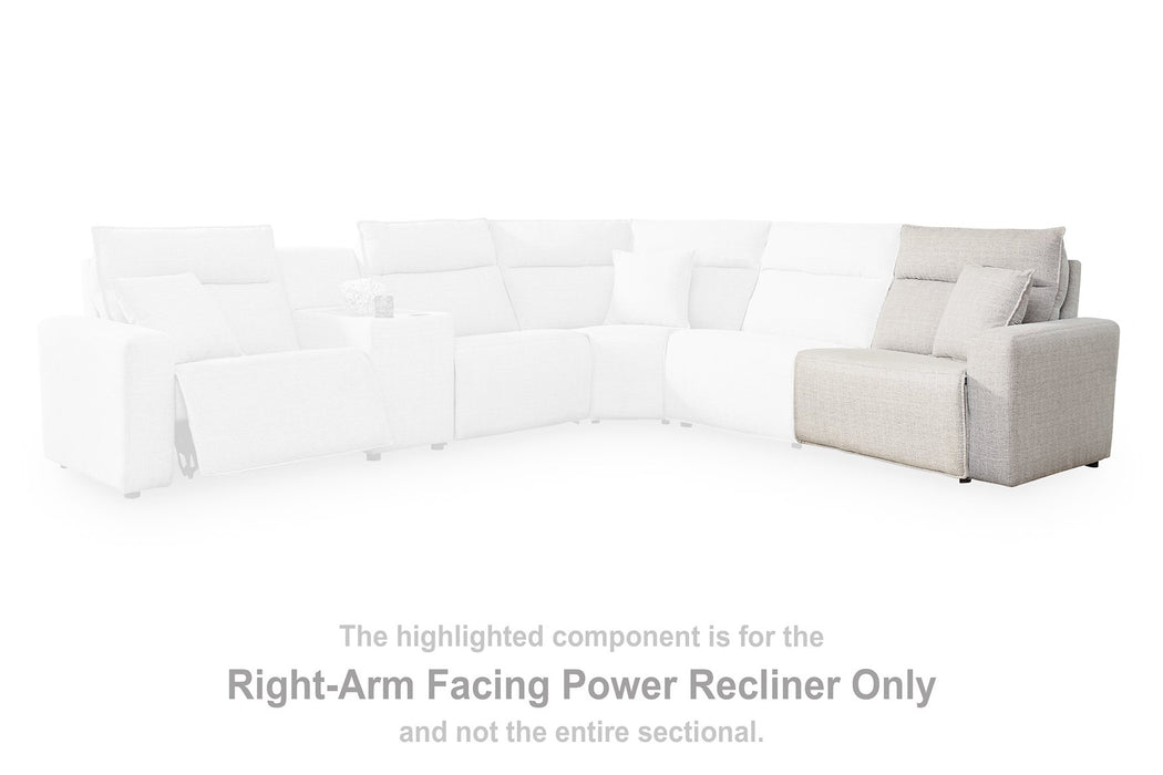 Modmax II Power Reclining Sectional with Audio Consoles - Aras Mattress And Furniture(Las Vegas, NV)