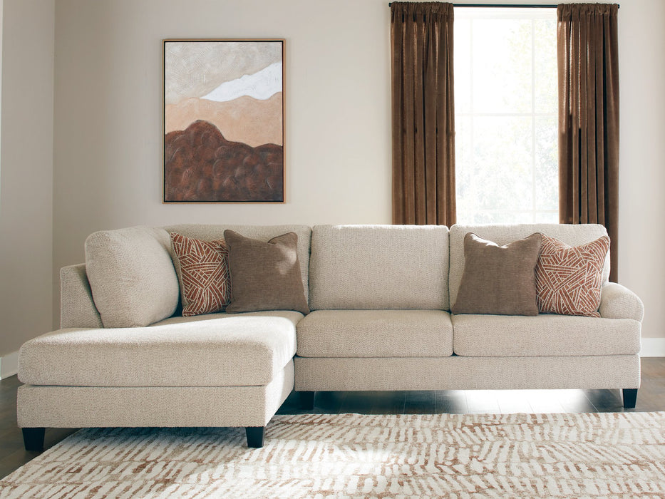 Steelwater Retreat Sectional with Chaise - Aras Mattress And Furniture(Las Vegas, NV)