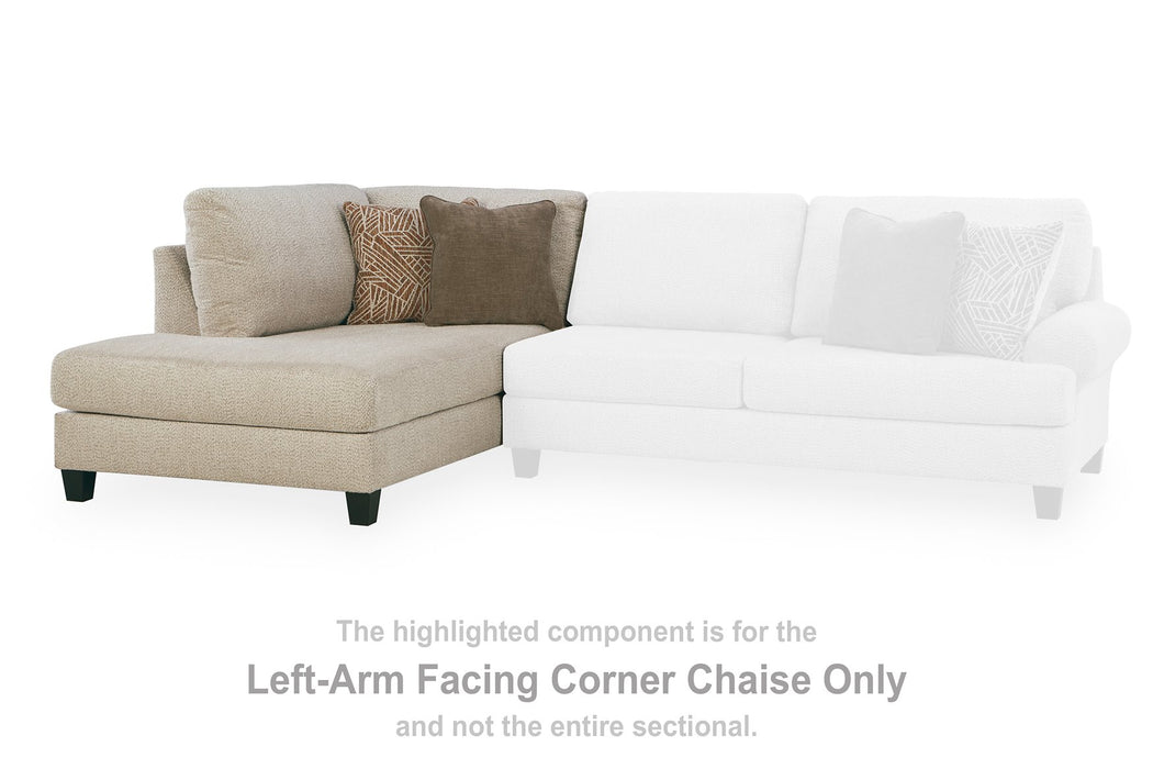 Steelwater Retreat Sectional with Chaise - Aras Mattress And Furniture(Las Vegas, NV)