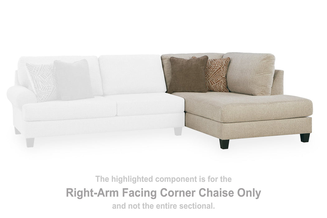 Steelwater Retreat Sectional with Chaise - Aras Mattress And Furniture(Las Vegas, NV)