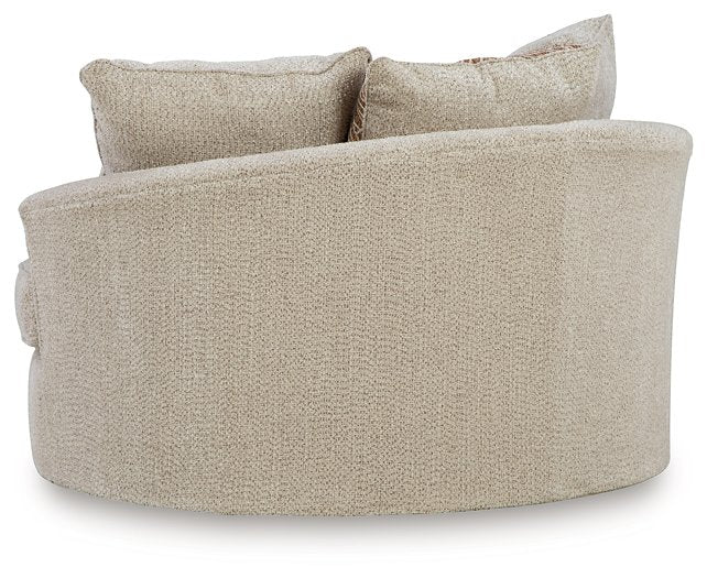 Steelwater Retreat Oversized Swivel Accent Chair - Aras Mattress And Furniture(Las Vegas, NV)