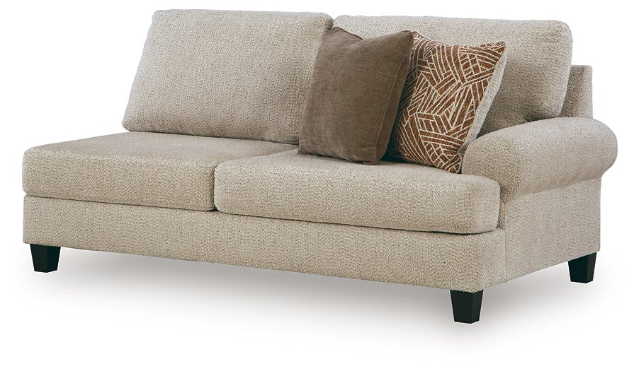 Steelwater Retreat Sectional with Chaise - Aras Mattress And Furniture(Las Vegas, NV)