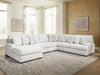 Misty-Lakes Sectional with Chaise - Aras Mattress And Furniture(Las Vegas, NV)