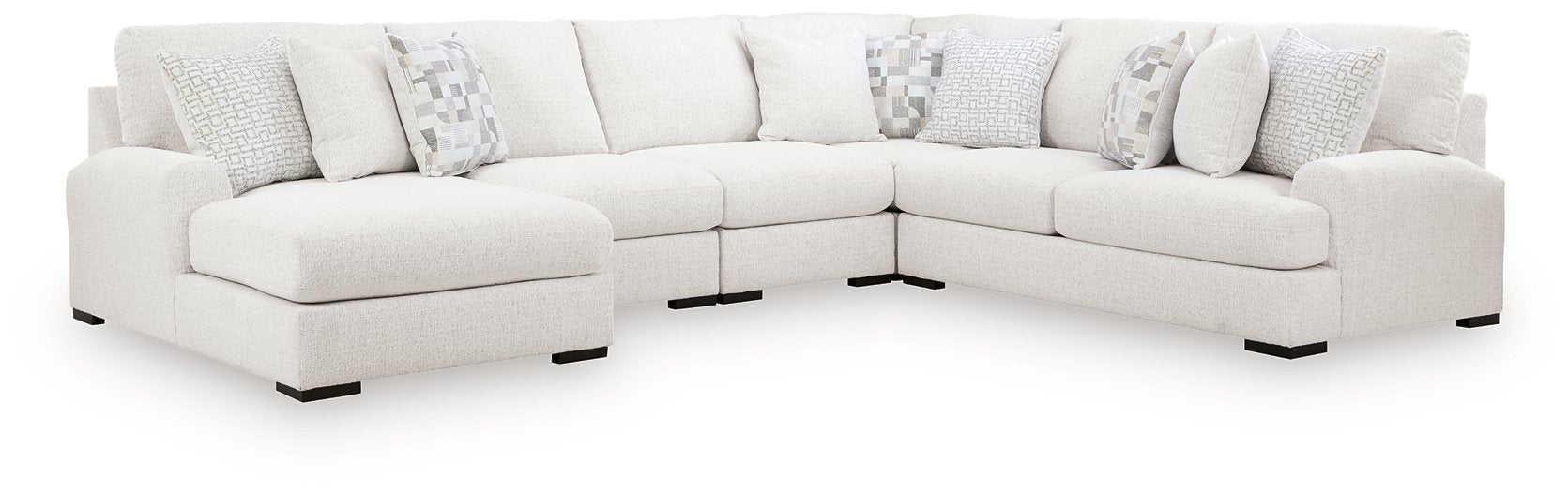 Misty-Lakes Sectional with Chaise - Aras Mattress And Furniture(Las Vegas, NV)