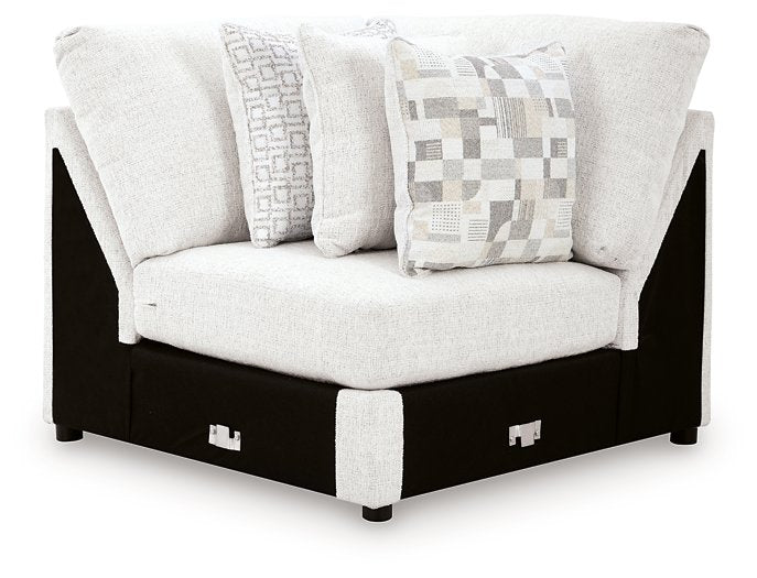 Misty-Lakes Sectional with Chaise - Aras Mattress And Furniture(Las Vegas, NV)