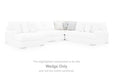 Misty-Lakes Sectional with Chaise - Aras Mattress And Furniture(Las Vegas, NV)