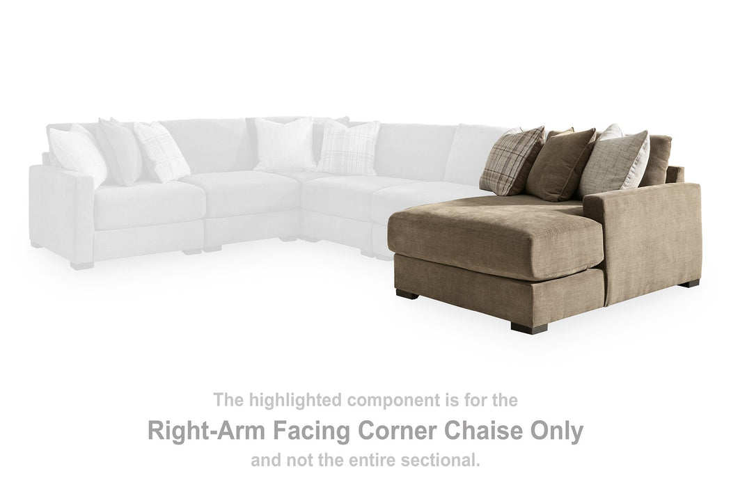 Camellia-Court Sectional with Chaise - Aras Mattress And Furniture(Las Vegas, NV)