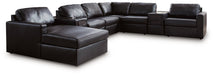 Modmax II Sectional with Chaise and Audio Consoles - Aras Mattress And Furniture(Las Vegas, NV)