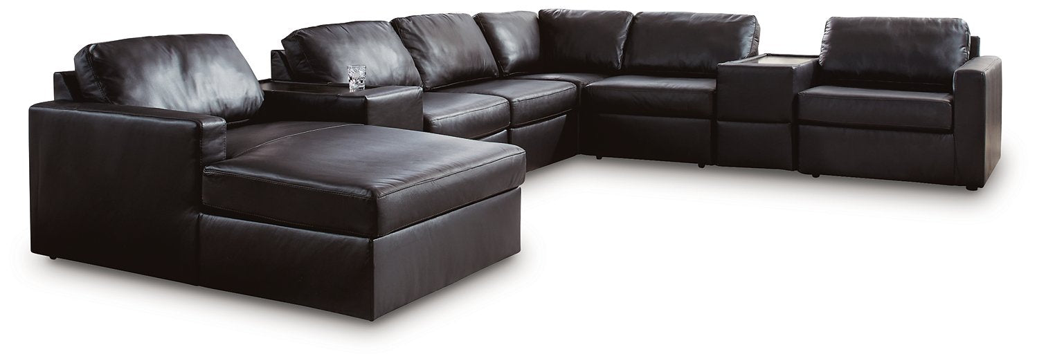 Modmax II Sectional with Chaise and Storage Consoles - Aras Mattress And Furniture(Las Vegas, NV)