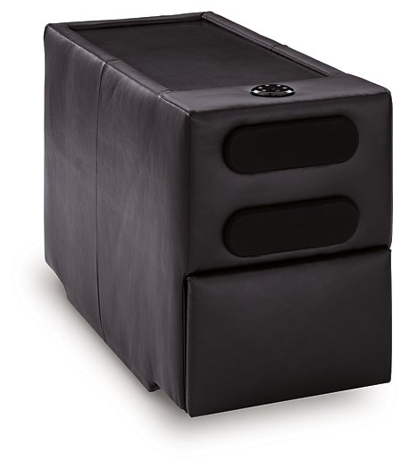 Modmax II Sectional Loveseat with Audio Console - Aras Mattress And Furniture(Las Vegas, NV)