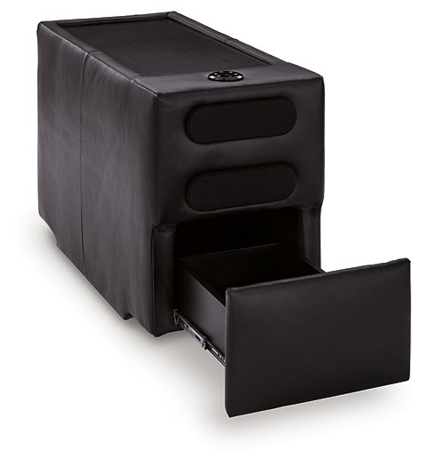 Modmax II Sectional Loveseat with Audio Console - Aras Mattress And Furniture(Las Vegas, NV)