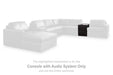 Modmax II Sectional Loveseat with Audio Console - Aras Mattress And Furniture(Las Vegas, NV)