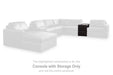 Modmax II Sectional Sofa with Storage Console - Aras Mattress And Furniture(Las Vegas, NV)