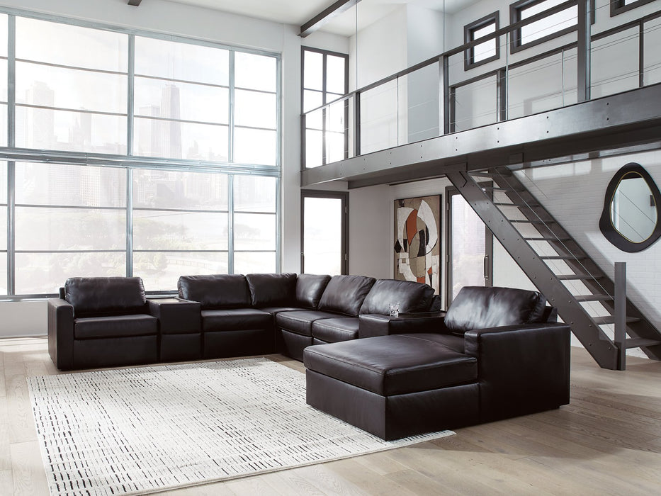 Modmax II Sectional with Chaise and Storage Consoles - Aras Mattress And Furniture(Las Vegas, NV)