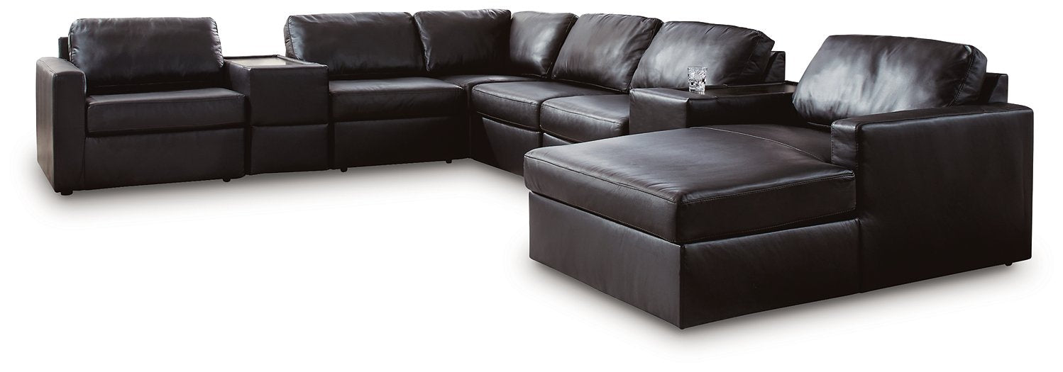 Modmax II Sectional with Chaise and Storage Consoles - Aras Mattress And Furniture(Las Vegas, NV)