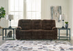 Soundwave Reclining Sofa with Drop Down Table - Aras Mattress And Furniture(Las Vegas, NV)
