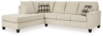 Abinger 2-Piece Sleeper Sectional with Chaise - Aras Mattress And Furniture(Las Vegas, NV)