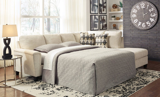 Abinger 2-Piece Sleeper Sectional with Chaise - Aras Mattress And Furniture(Las Vegas, NV)