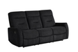 Power Reclining Sofa Set – Modern Black – Super Comfortable - Aras Mattress And Furniture(Las Vegas, NV)