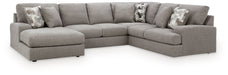 Lindon Sectional with Chaise - Aras Mattress And Furniture(Las Vegas, NV)