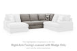 Lindon Sectional with Chaise - Aras Mattress And Furniture(Las Vegas, NV)