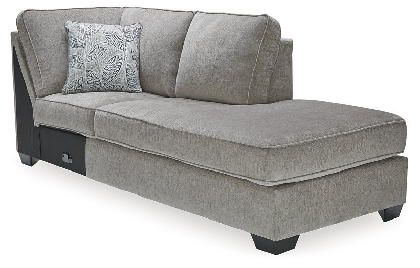 Altari 2-Piece Sleeper Sectional with Chaise - Aras Mattress And Furniture(Las Vegas, NV)