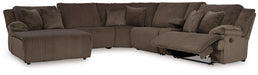 Top Tier Reclining Sectional with Chaise - Aras Mattress And Furniture(Las Vegas, NV)