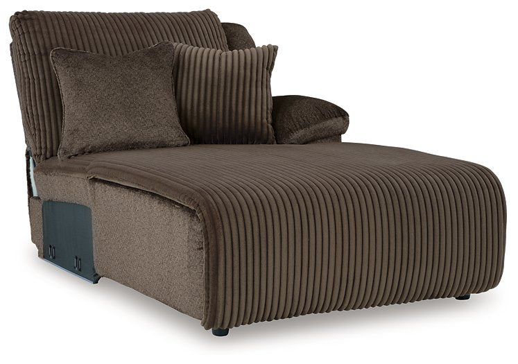 Top Tier Reclining Sectional Sofa with Chaise - Aras Mattress And Furniture(Las Vegas, NV)