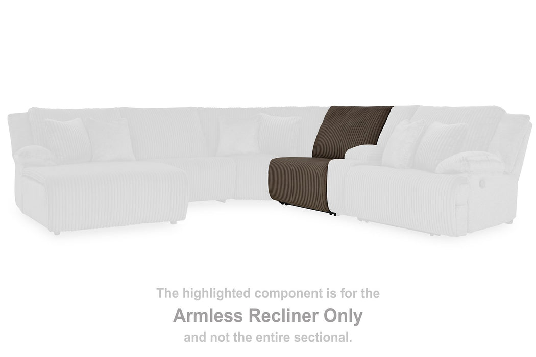 Top Tier Reclining Sectional with Chaise - Aras Mattress And Furniture(Las Vegas, NV)