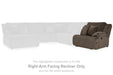 Top Tier Reclining Sectional Sofa with Chaise - Aras Mattress And Furniture(Las Vegas, NV)