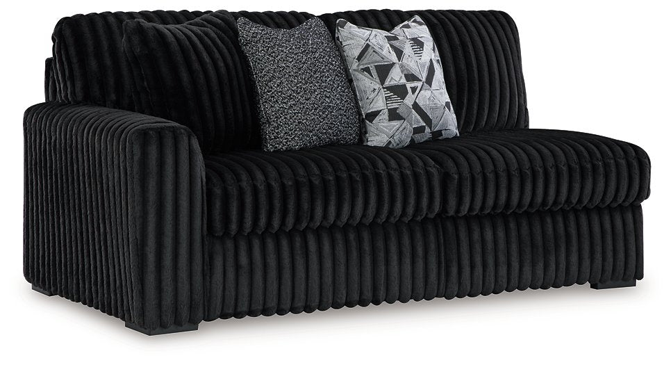 Midnight-Madness Sectional Sofa with Chaise - Aras Mattress And Furniture(Las Vegas, NV)