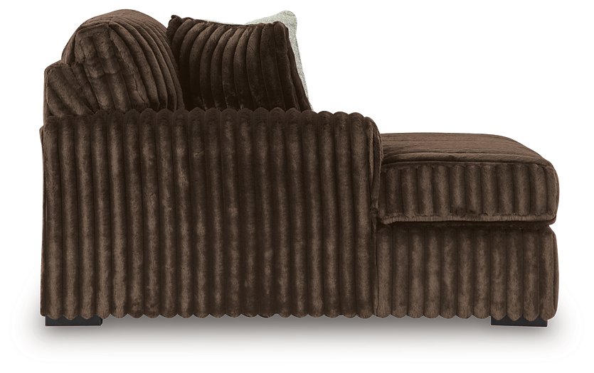 Midnight-Madness Sectional with Chaise - Aras Mattress And Furniture(Las Vegas, NV)