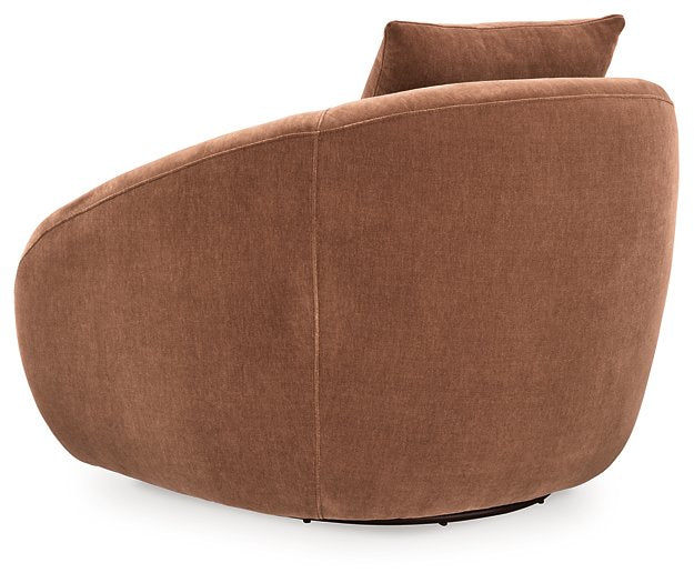Yahya Swivel Accent Chair - Aras Mattress And Furniture(Las Vegas, NV)