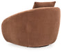Yahya Swivel Accent Chair - Aras Mattress And Furniture(Las Vegas, NV)