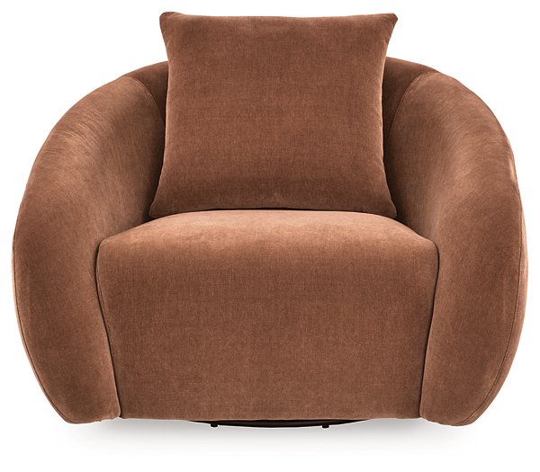 Yahya Swivel Accent Chair - Aras Mattress And Furniture(Las Vegas, NV)