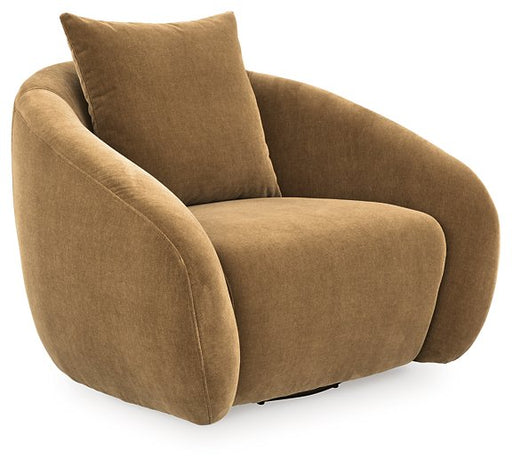Yahya Swivel Accent Chair - Aras Mattress And Furniture(Las Vegas, NV)