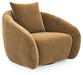 Yahya Swivel Accent Chair - Aras Mattress And Furniture(Las Vegas, NV)