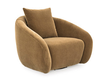 Yahya Swivel Accent Chair - Aras Mattress And Furniture(Las Vegas, NV)