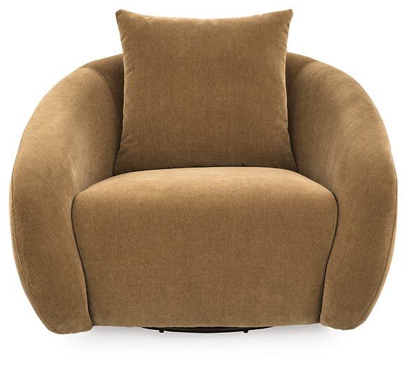 Yahya Swivel Accent Chair - Aras Mattress And Furniture(Las Vegas, NV)