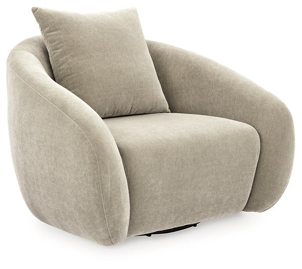 Yahya Swivel Accent Chair - Aras Mattress And Furniture(Las Vegas, NV)