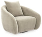 Yahya Swivel Accent Chair - Aras Mattress And Furniture(Las Vegas, NV)