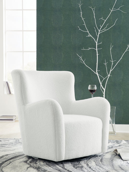 Rowenburg Swivel Glider Accent Chair - Aras Mattress And Furniture(Las Vegas, NV)