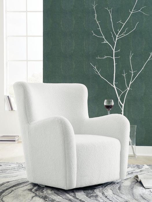 Rowenburg Swivel Glider Accent Chair - Aras Mattress And Furniture(Las Vegas, NV)