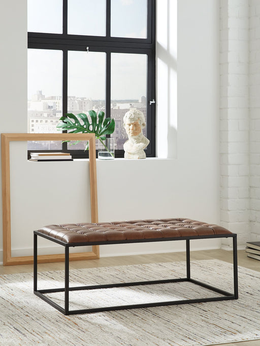 Junsor Coffee Table Ottoman - Aras Mattress And Furniture(Las Vegas, NV)