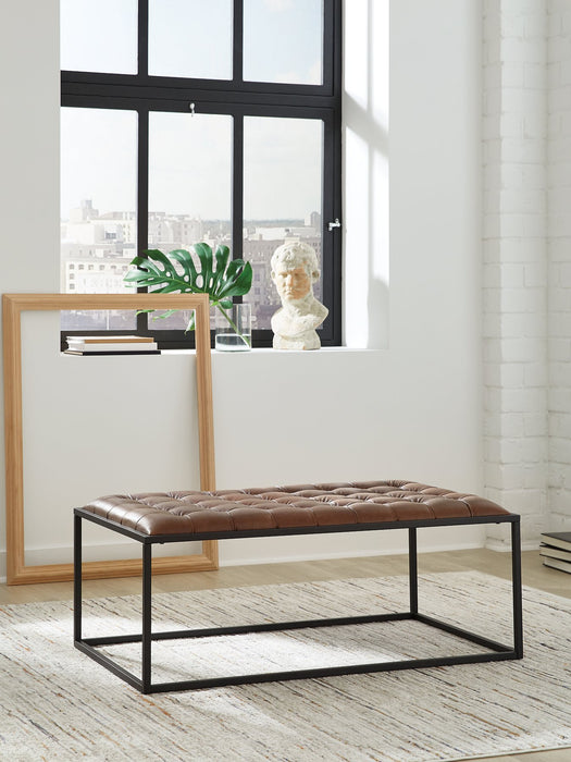 Junsor Coffee Table Ottoman - Aras Mattress And Furniture(Las Vegas, NV)