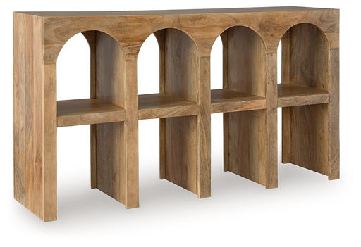 Luzmanacy Console Sofa Table - Aras Mattress And Furniture(Las Vegas, NV)