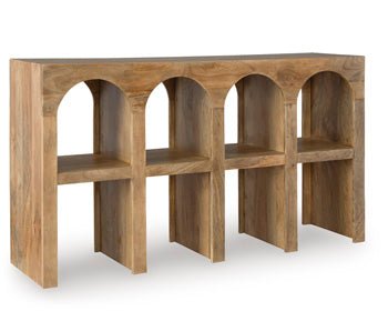 Luzmanacy Console Sofa Table - Aras Mattress And Furniture(Las Vegas, NV)