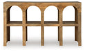 Luzmanacy Console Sofa Table - Aras Mattress And Furniture(Las Vegas, NV)