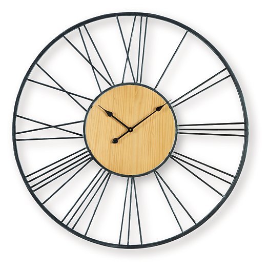 Brockett Wall Clock - Aras Mattress And Furniture(Las Vegas, NV)