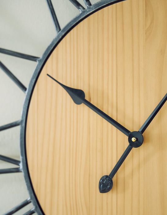 Brockett Wall Clock - Aras Mattress And Furniture(Las Vegas, NV)
